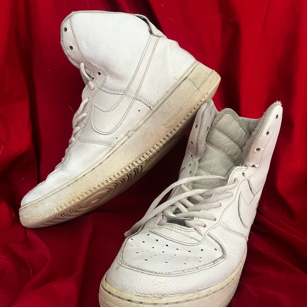 nike air force 1 high 07 triple white-US size 10.5